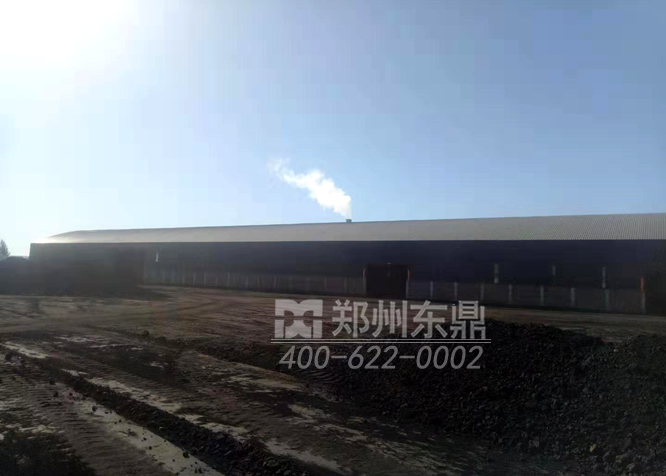 環保煤泥烘干機現場